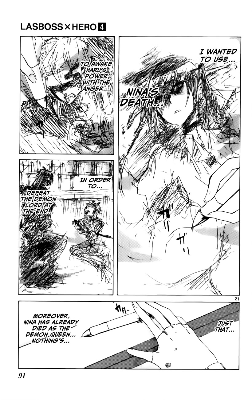 Lasboss x Hero Chapter 17 page 22 - Chapter 17: One chapter before freedom…