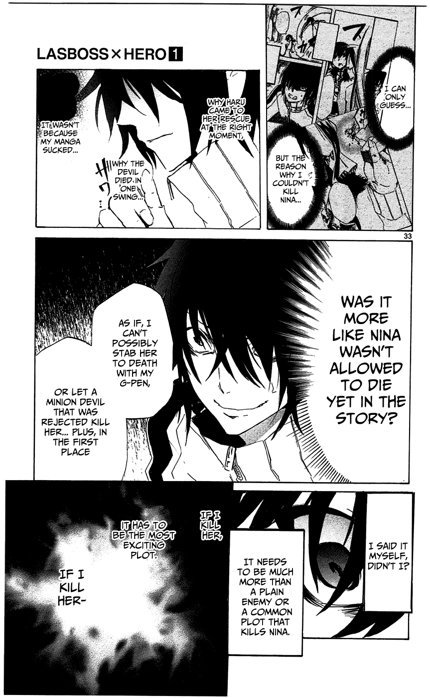 Lasboss x Hero Chapter 2 page 33 - Chapter 2: I will kill you.