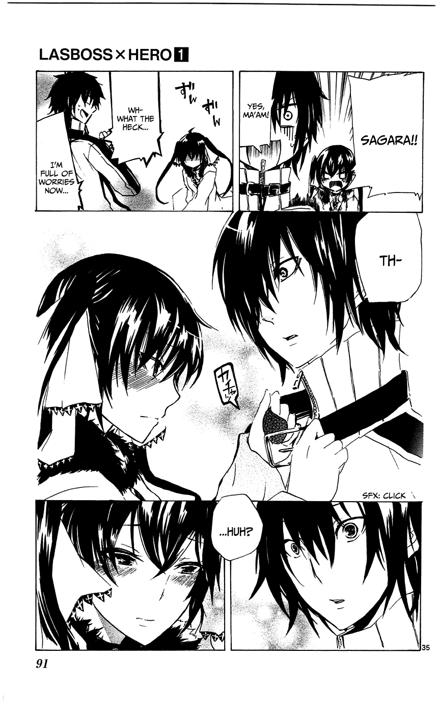 Lasboss x Hero Chapter 2 page 35 - Chapter 2: I will kill you.