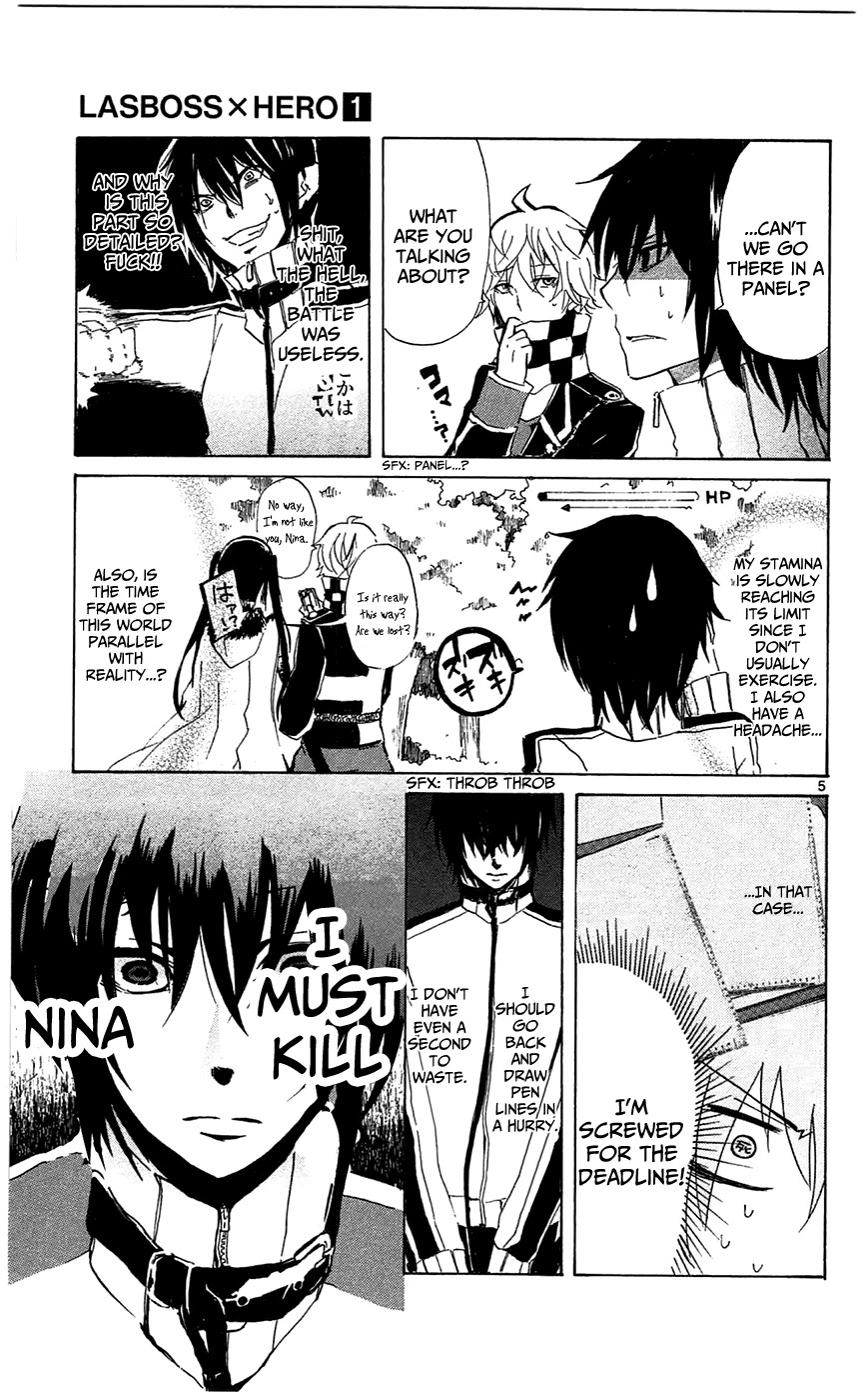 Lasboss x Hero Chapter 2 page 5 - Chapter 2: I will kill you.