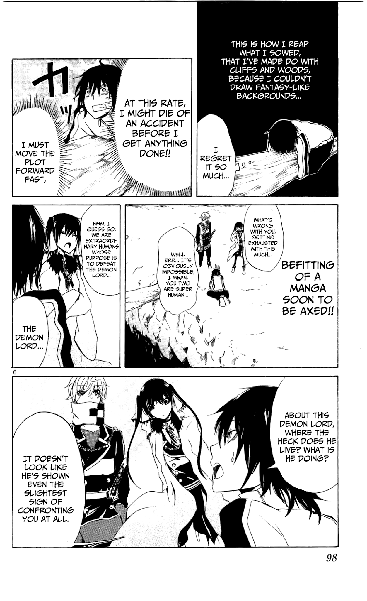 Lasboss x Hero Chapter 3 page 5 - Chapter 3: The Dark Crusaders Far East Subdivision