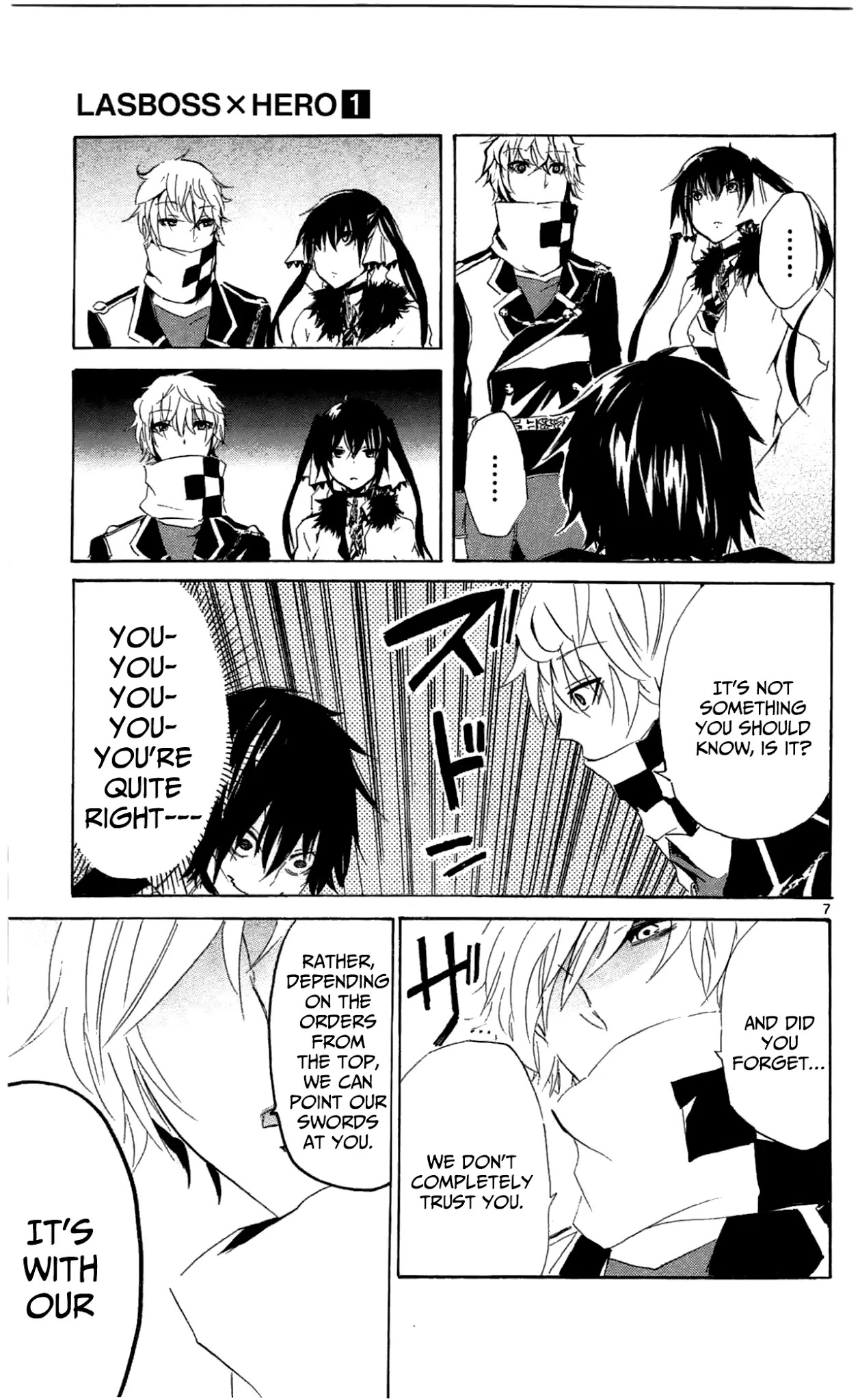 Lasboss x Hero Chapter 3 page 6 - Chapter 3: The Dark Crusaders Far East Subdivision