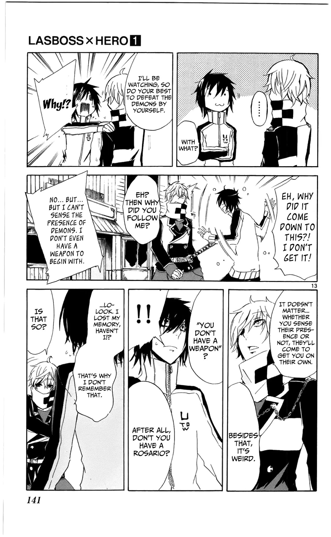 Lasboss x Hero Chapter 4 page 13 - Chapter 4: Where's the Demon Lord?