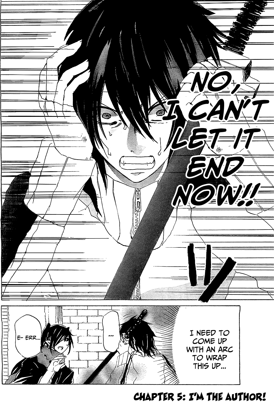 Lasboss x Hero Chapter 5 page 6 - Chapter 5: I'm the author!