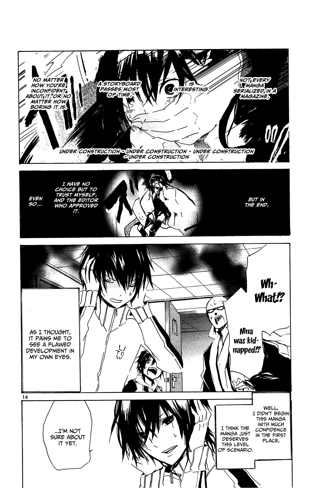 Lasboss x Hero Chapter 8 page 14 - Chapter 8: A Convenient Development!