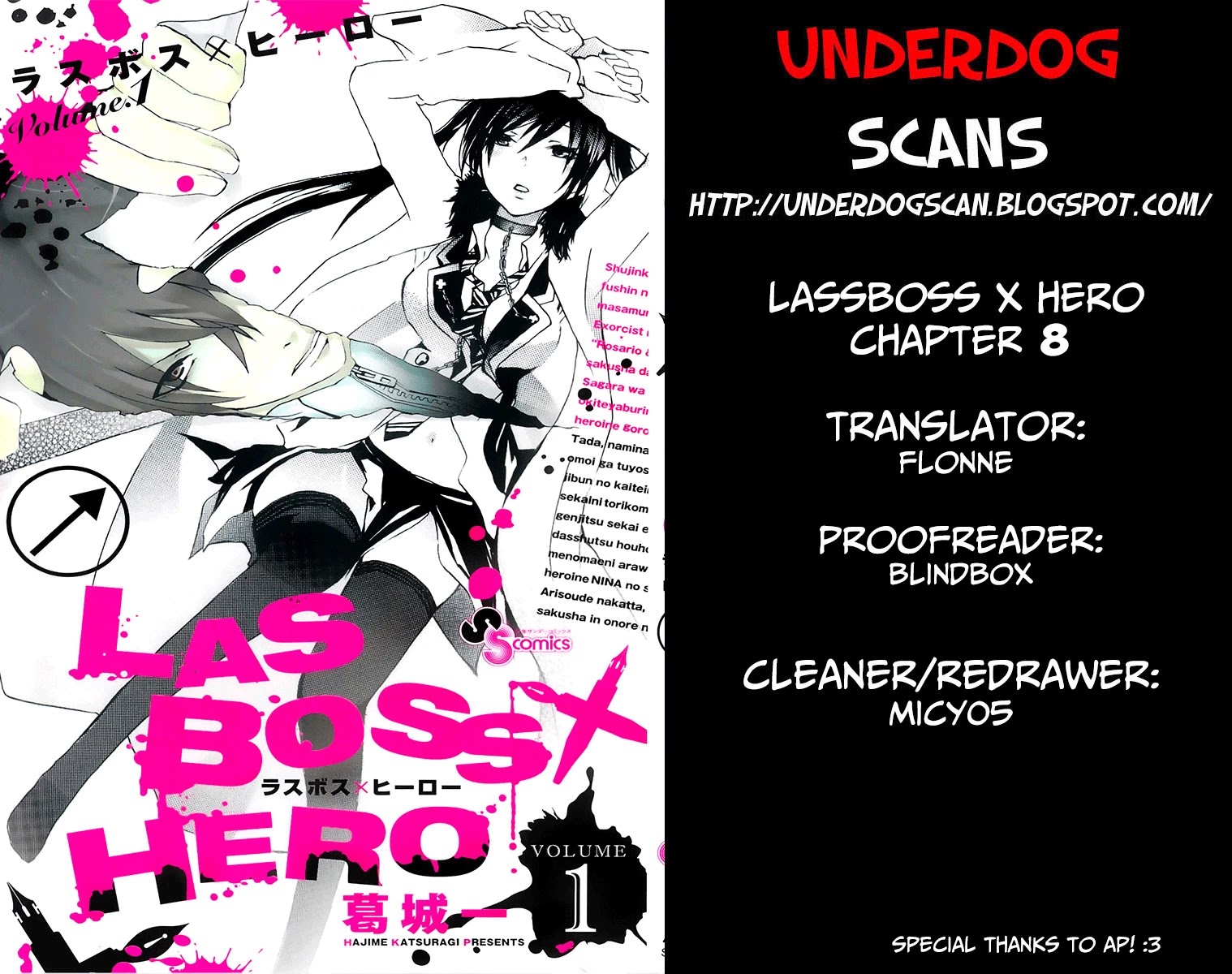 Lasboss x Hero Chapter 8 page 35 - Chapter 8: A Convenient Development!