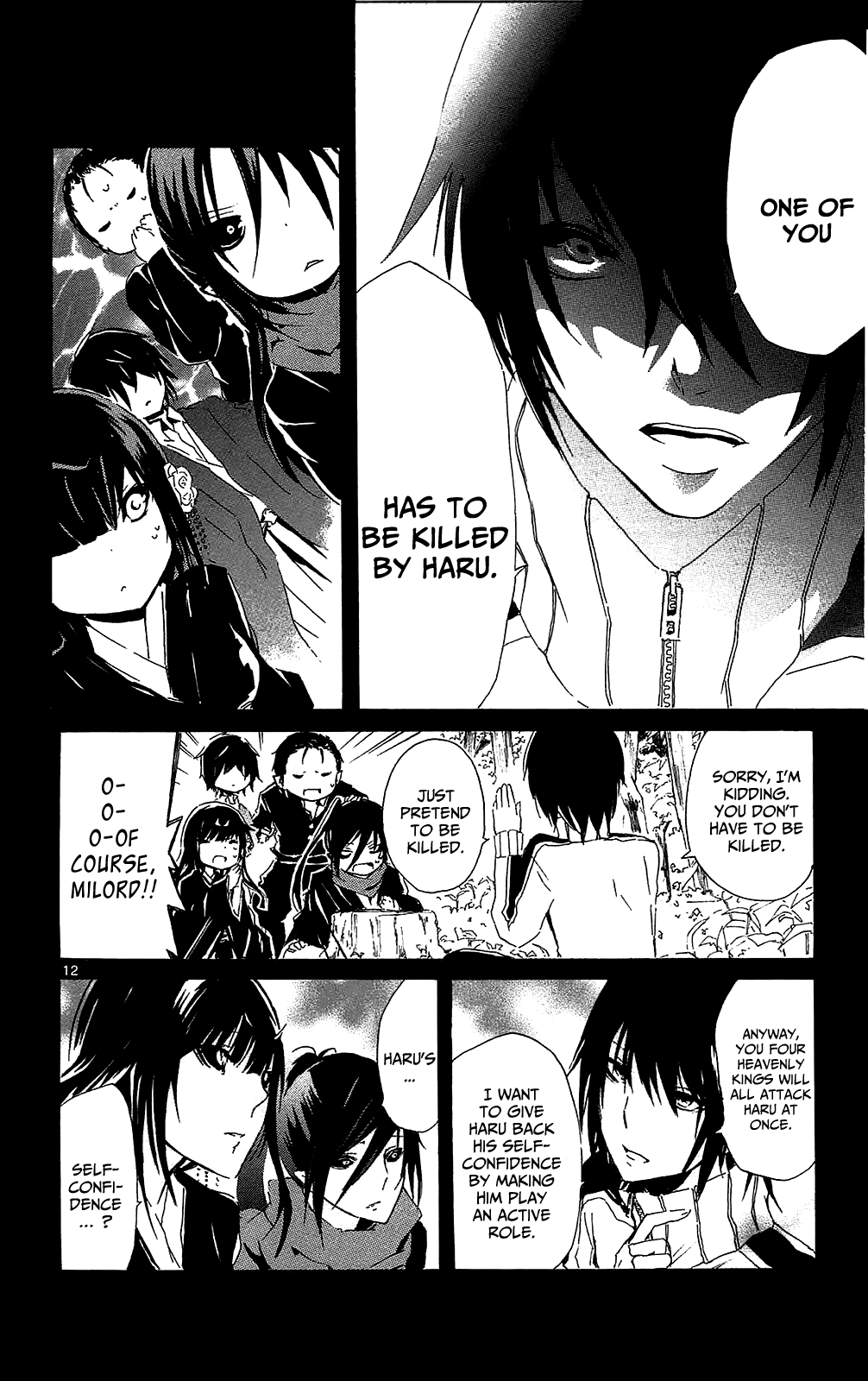 Lasboss x Hero Chapter 9 page 12 - Chapter 9: Goodbye, Haru...