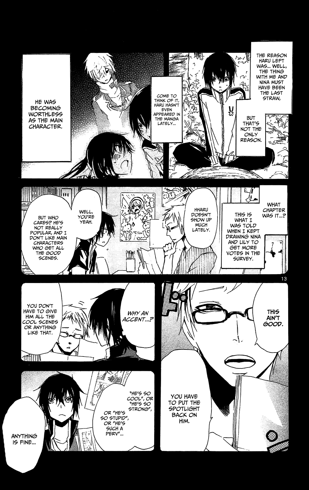 Lasboss x Hero Chapter 9 page 13 - Chapter 9: Goodbye, Haru...