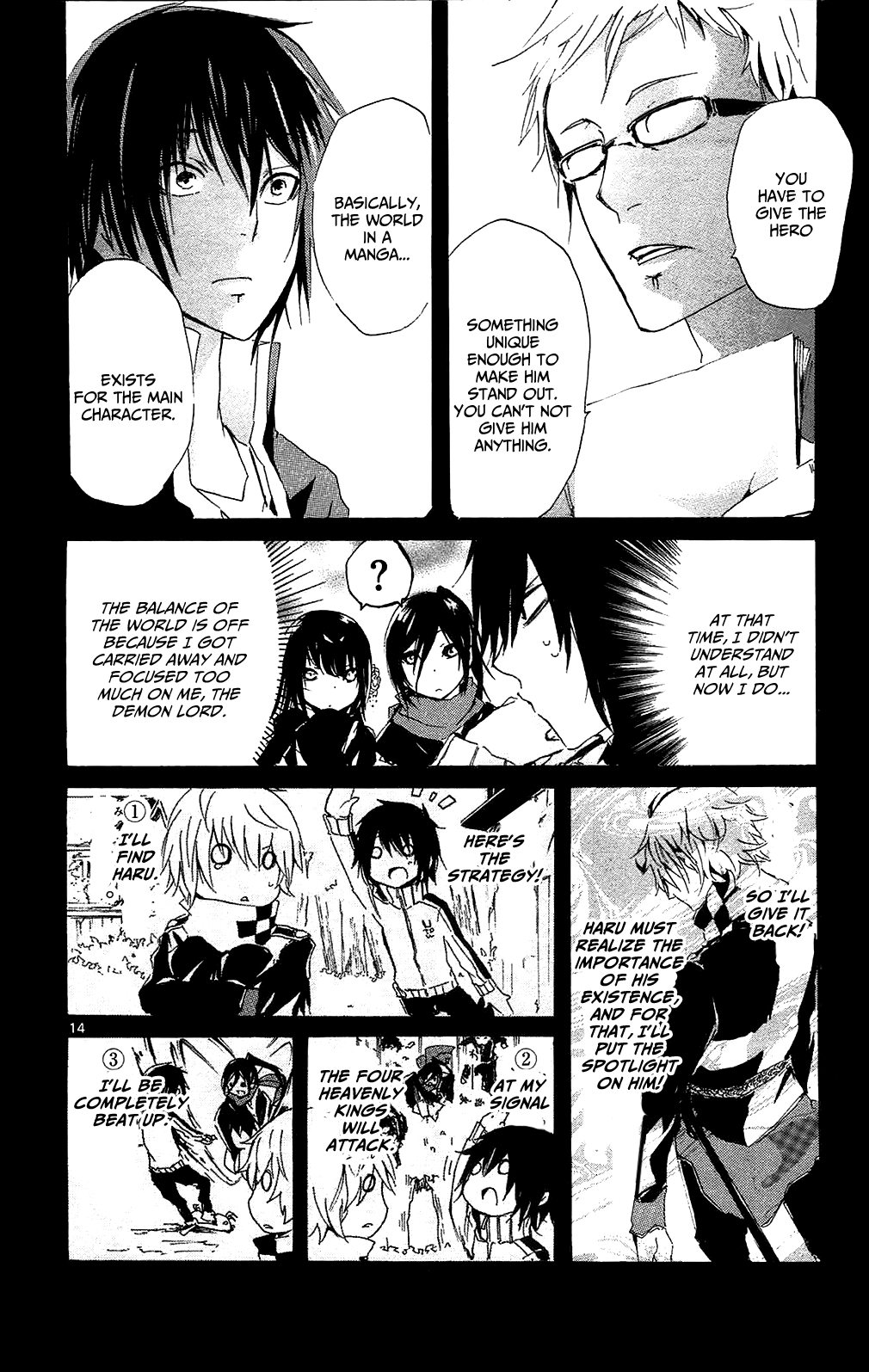 Lasboss x Hero Chapter 9 page 14 - Chapter 9: Goodbye, Haru...