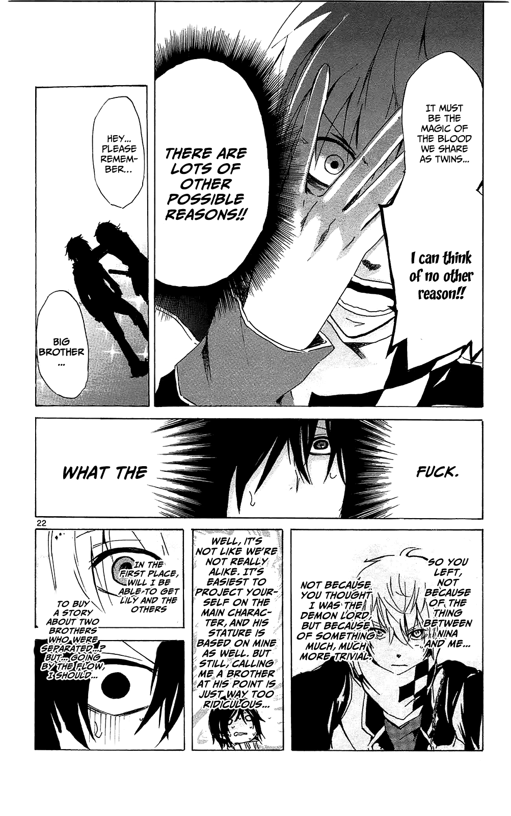 Lasboss x Hero Chapter 9 page 22 - Chapter 9: Goodbye, Haru...