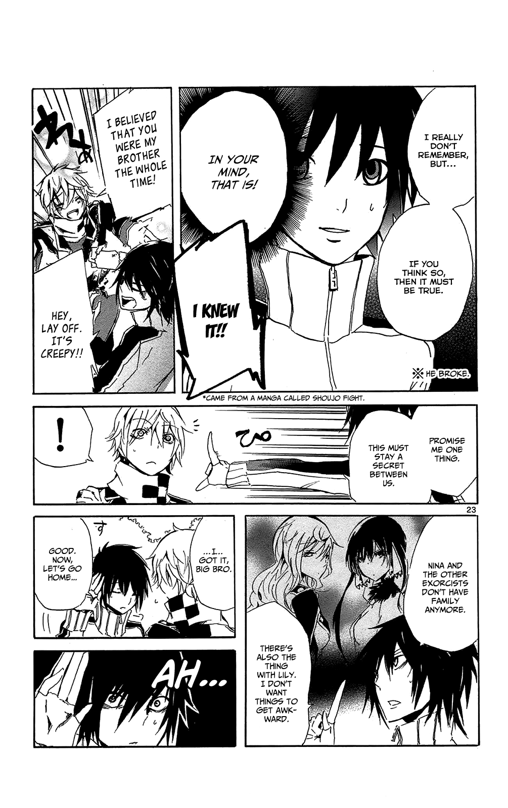 Lasboss x Hero Chapter 9 page 23 - Chapter 9: Goodbye, Haru...