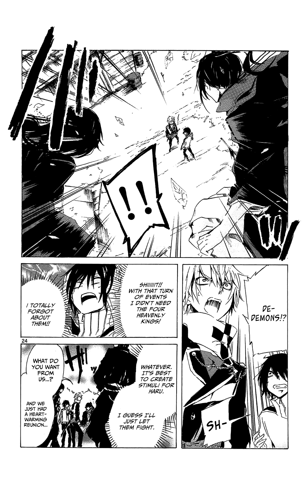 Lasboss x Hero Chapter 9 page 24 - Chapter 9: Goodbye, Haru...