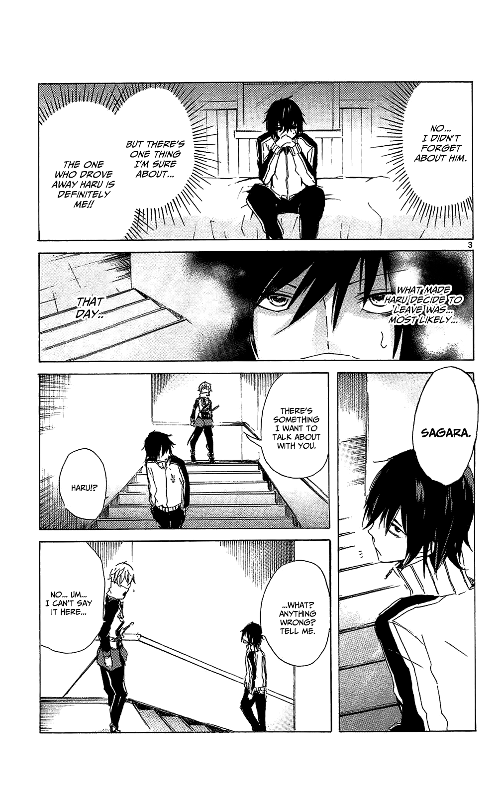 Lasboss x Hero Chapter 9 page 3 - Chapter 9: Goodbye, Haru...