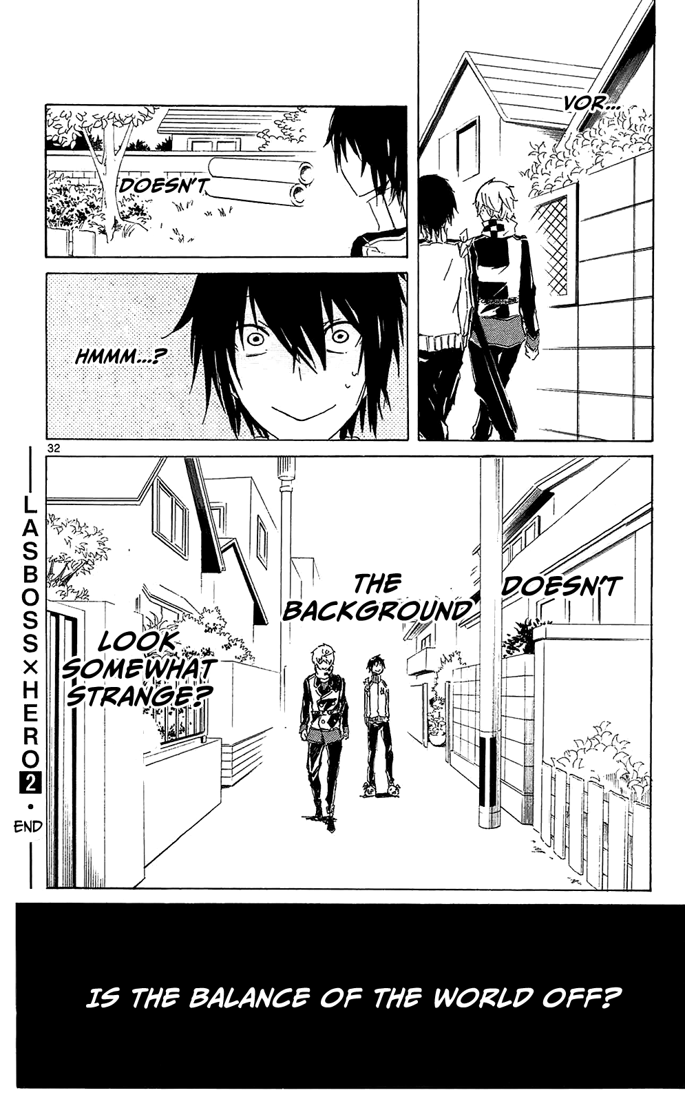 Lasboss x Hero Chapter 9 page 32 - Chapter 9: Goodbye, Haru...