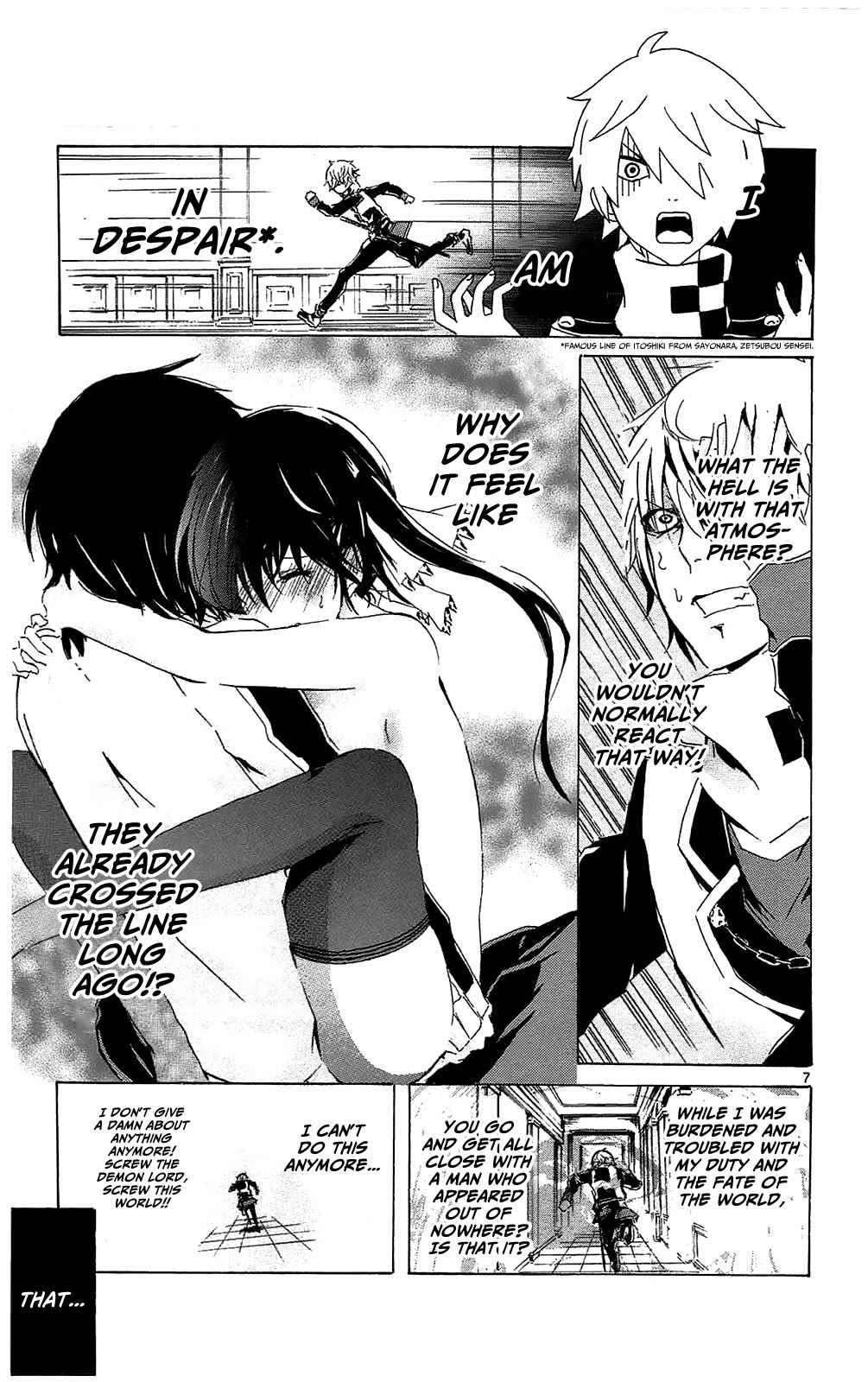 Lasboss x Hero Chapter 9 page 7 - Chapter 9: Goodbye, Haru...