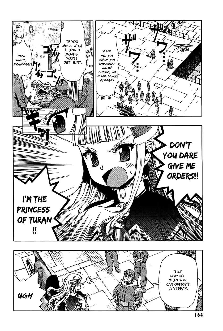 Last Exile - Ginyoku no Fam Chapter 4 page 12 - Chapter 4: Requiem Lights