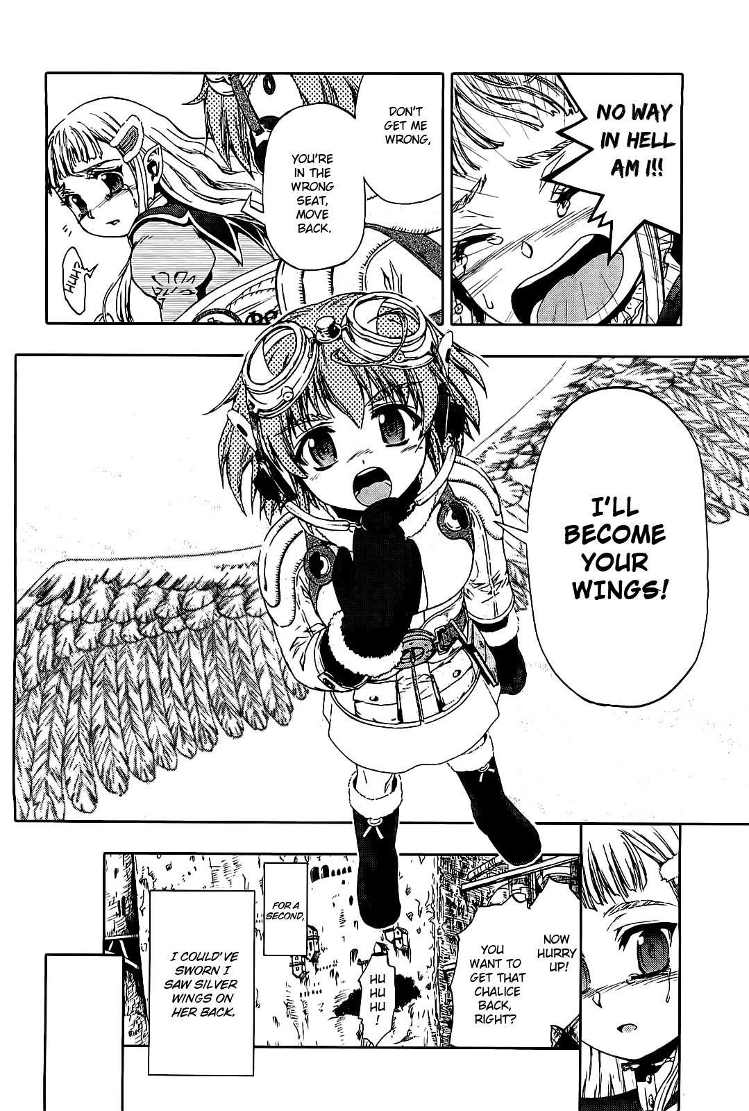 Last Exile - Ginyoku no Fam Chapter 4 page 14 - Chapter 4: Requiem Lights