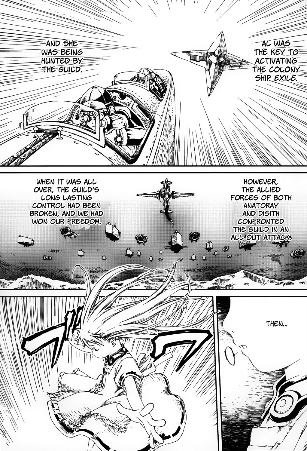 Last Exile - Sunadokei no Tabibito Chapter 0 page 11 - Chapter 0: The World We Came From