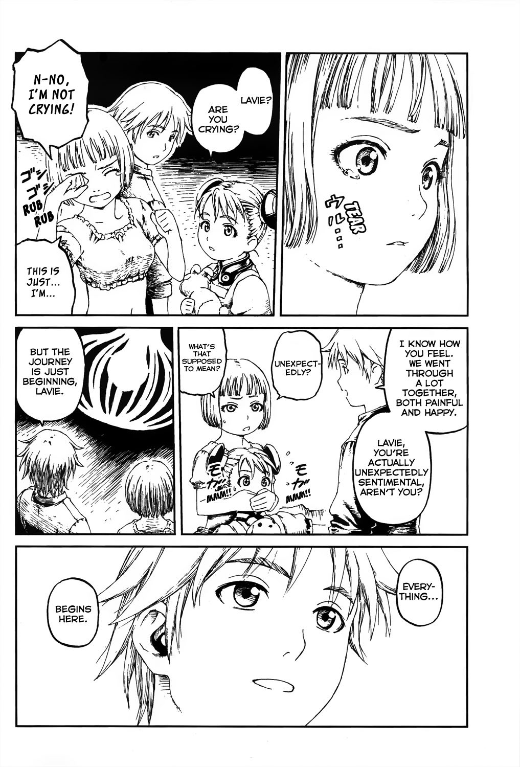 Last Exile - Sunadokei no Tabibito Chapter 0 page 13 - Chapter 0: The World We Came From