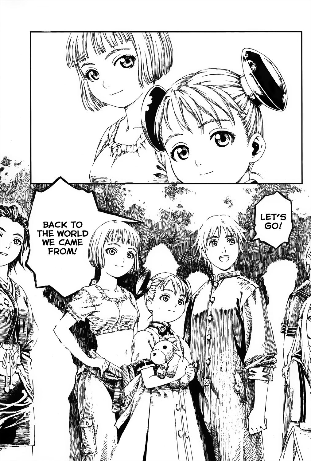 Last Exile - Sunadokei no Tabibito Chapter 0 page 14 - Chapter 0: The World We Came From