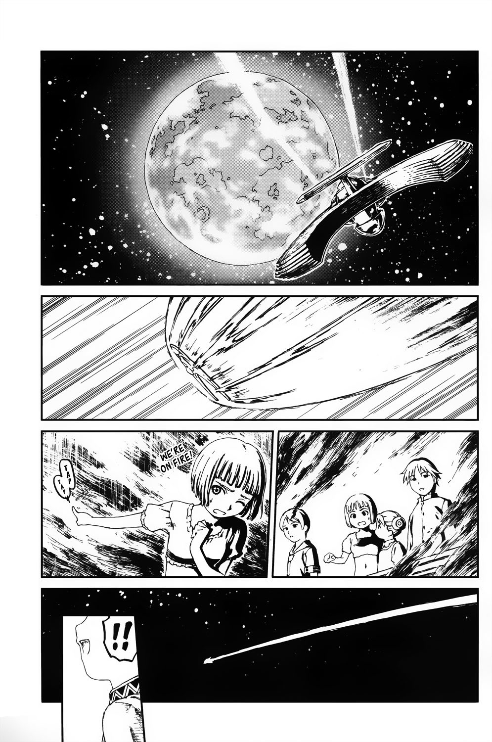 Last Exile - Sunadokei no Tabibito Chapter 0 page 16 - Chapter 0: The World We Came From