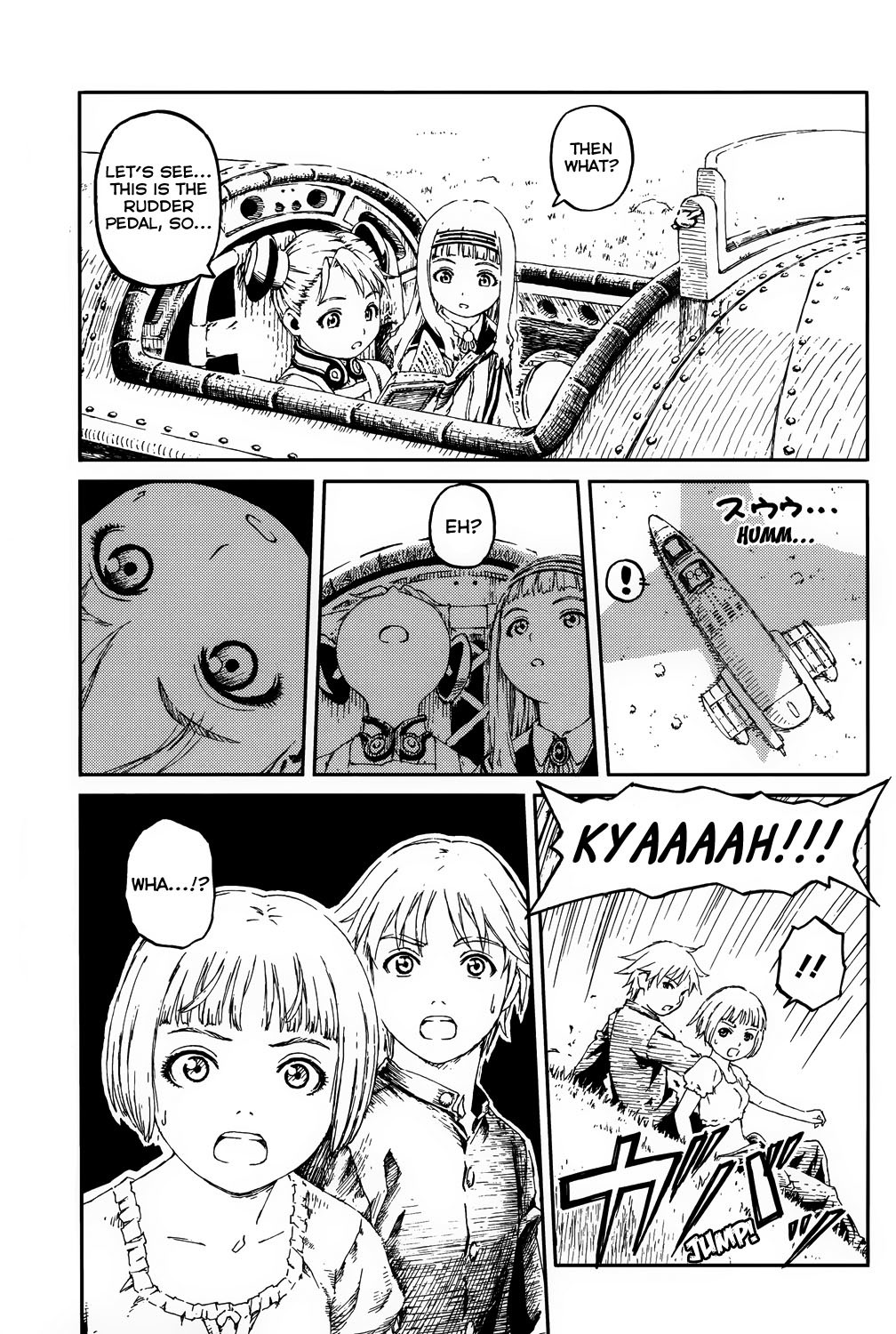 Last Exile - Sunadokei no Tabibito Chapter 1 page 10 - Chapter 1: Fields Of Wheat