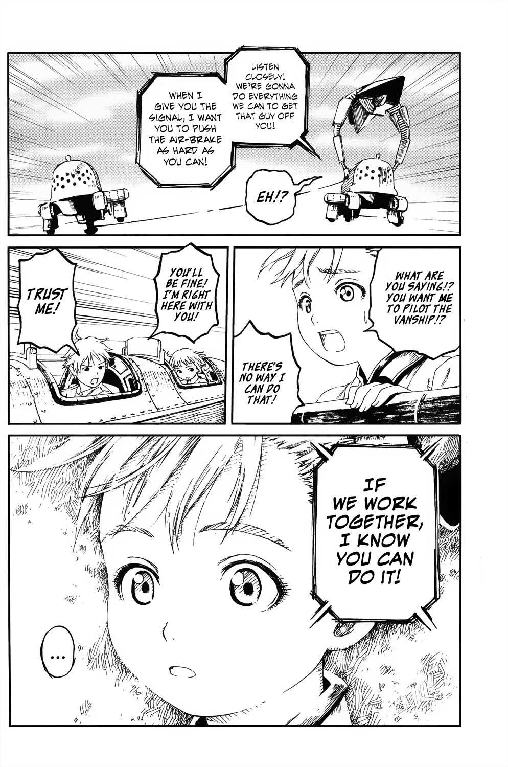 Last Exile - Sunadokei no Tabibito Chapter 1 page 17 - Chapter 1: Fields Of Wheat