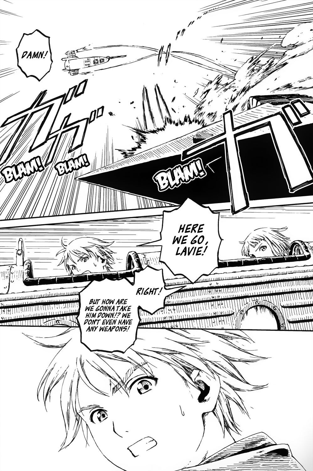 Last Exile - Sunadokei no Tabibito Chapter 1 page 19 - Chapter 1: Fields Of Wheat