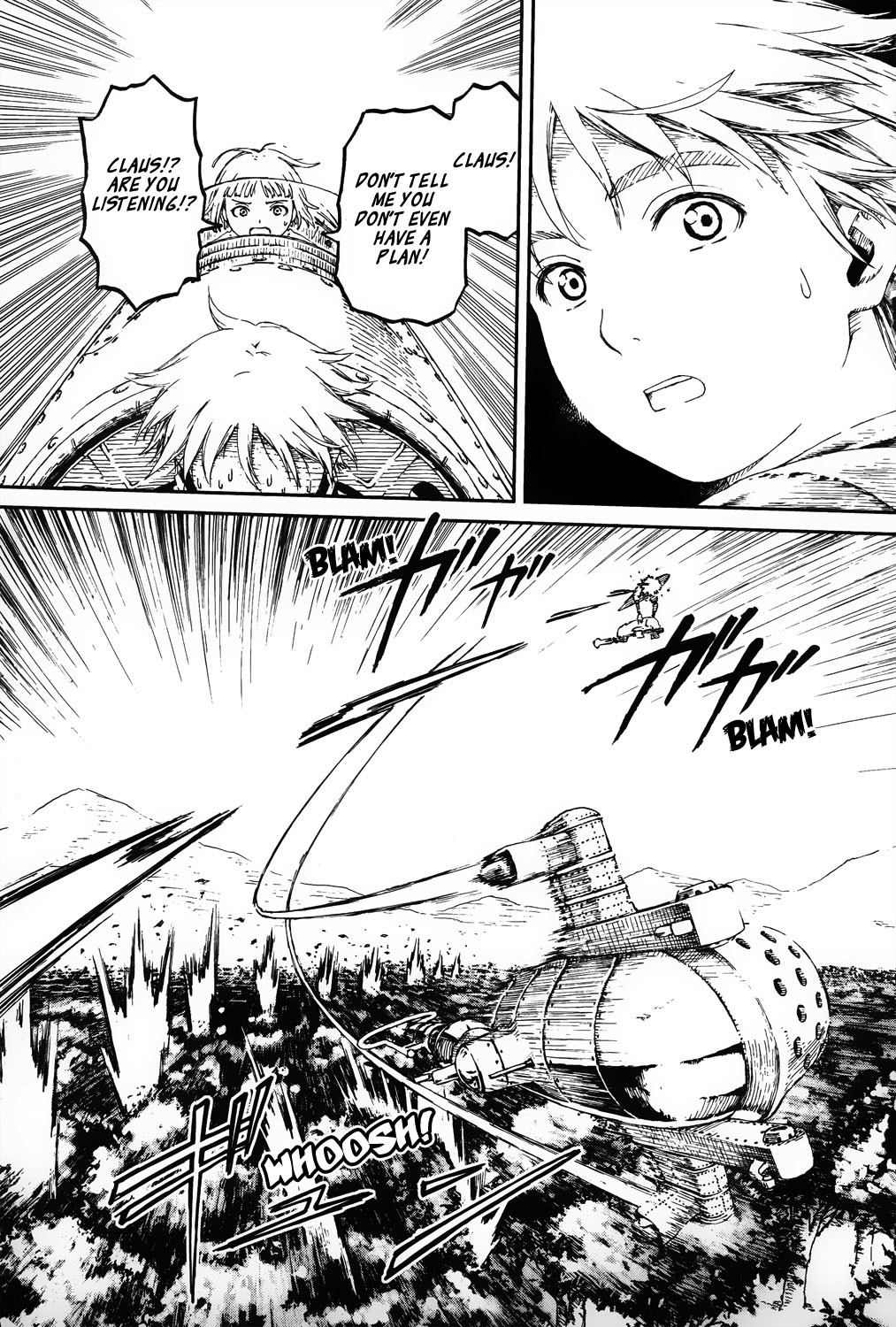 Last Exile - Sunadokei no Tabibito Chapter 1 page 20 - Chapter 1: Fields Of Wheat