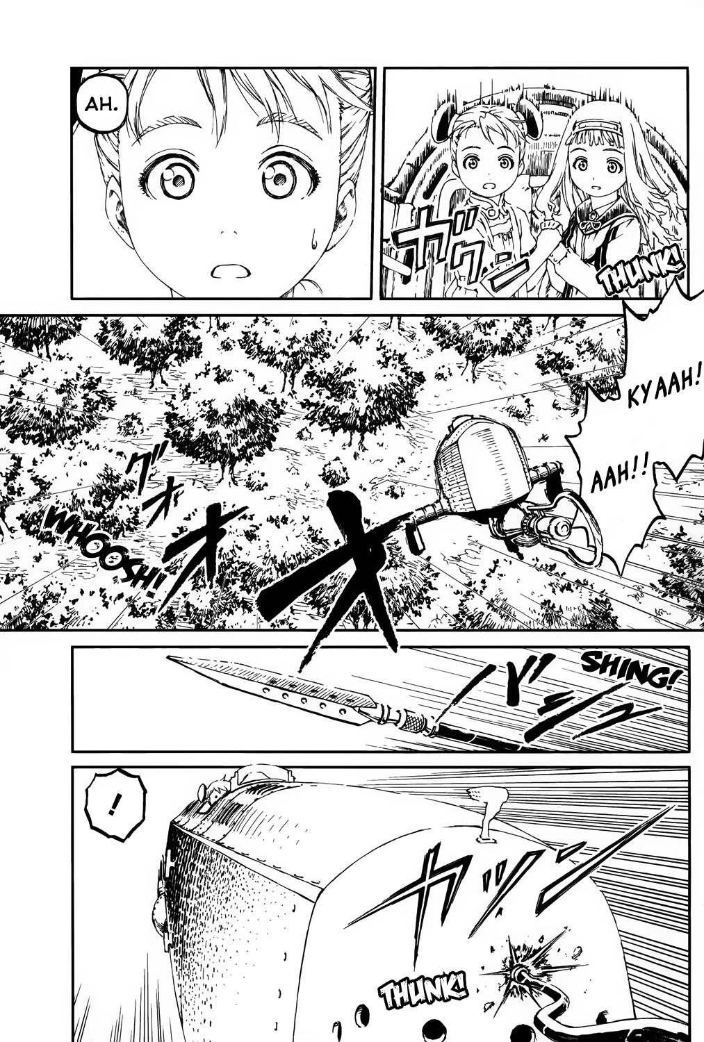 Last Exile - Sunadokei no Tabibito Chapter 1 page 29 - Chapter 1: Fields Of Wheat