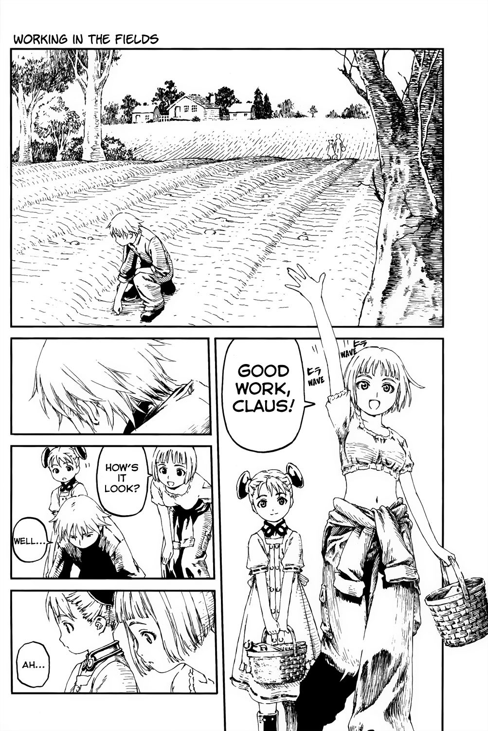 Last Exile - Sunadokei no Tabibito Chapter 1 page 3 - Chapter 1: Fields Of Wheat