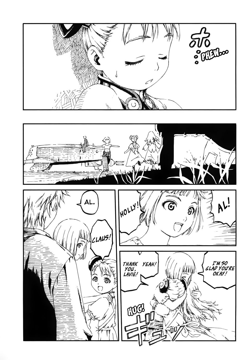 Last Exile - Sunadokei no Tabibito Chapter 1 page 31 - Chapter 1: Fields Of Wheat