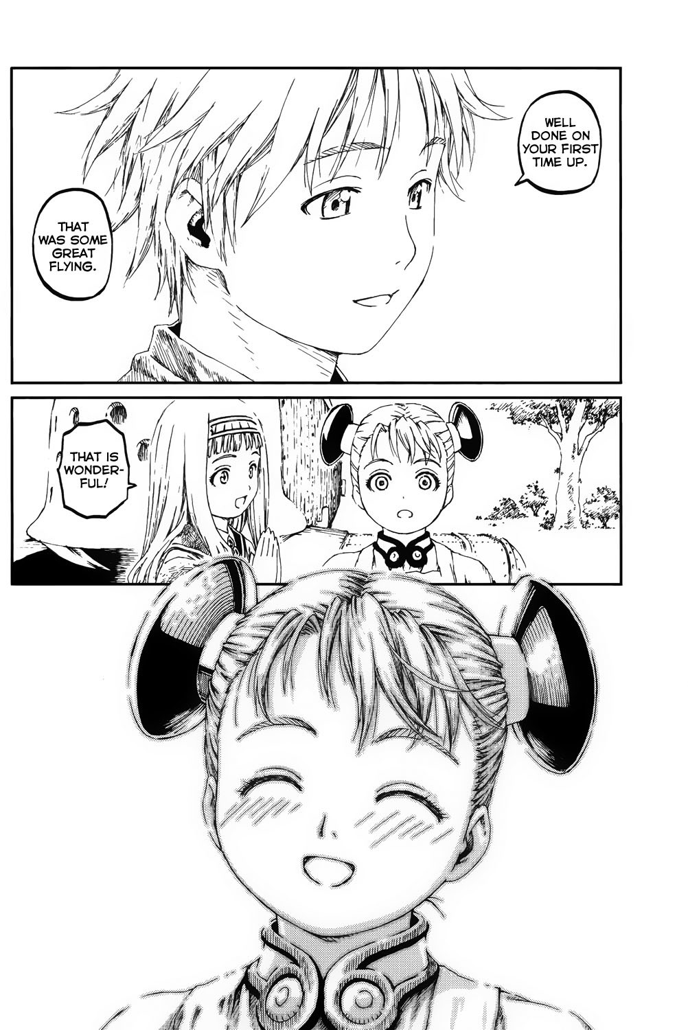 Last Exile - Sunadokei no Tabibito Chapter 1 page 32 - Chapter 1: Fields Of Wheat