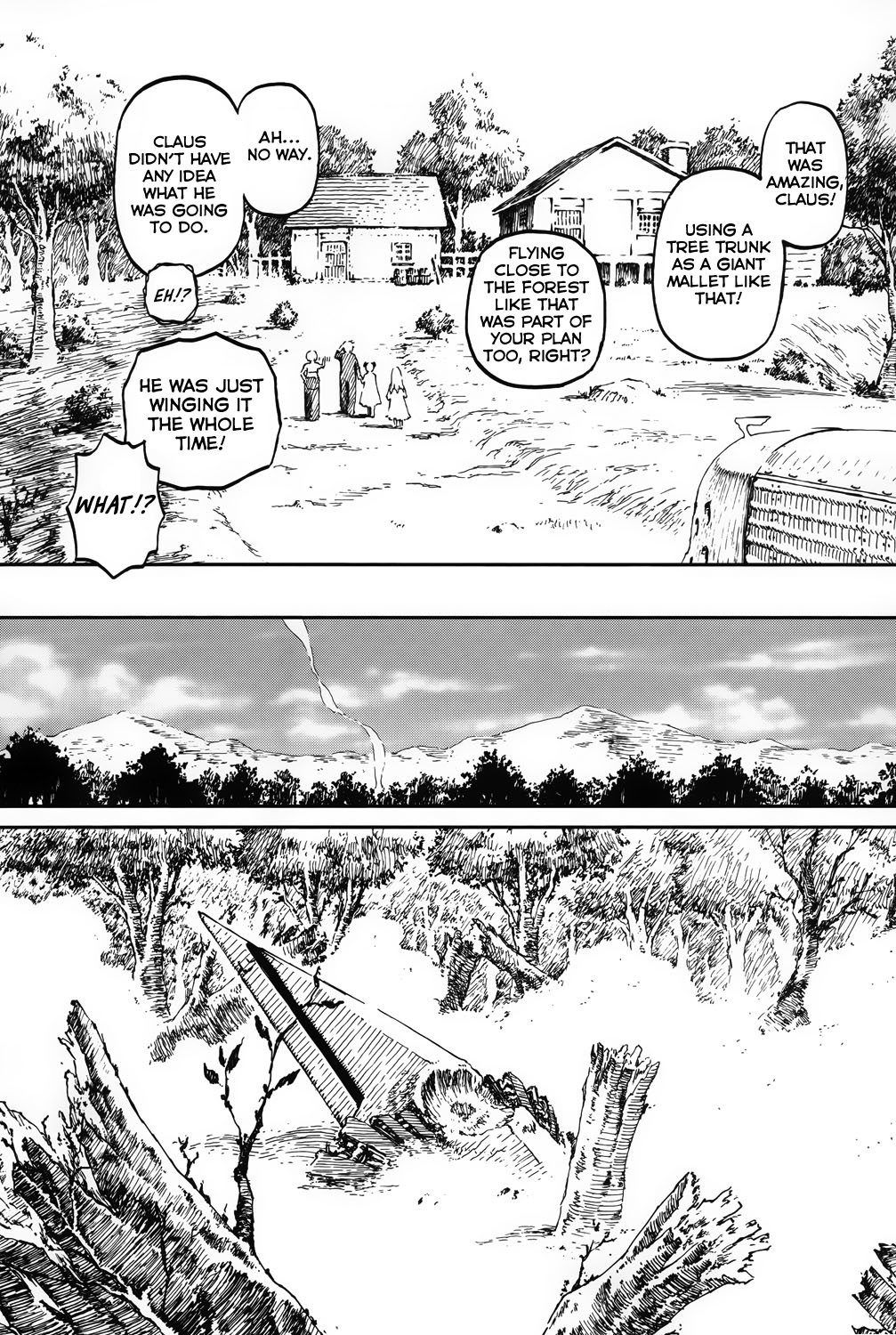 Last Exile - Sunadokei no Tabibito Chapter 1 page 33 - Chapter 1: Fields Of Wheat