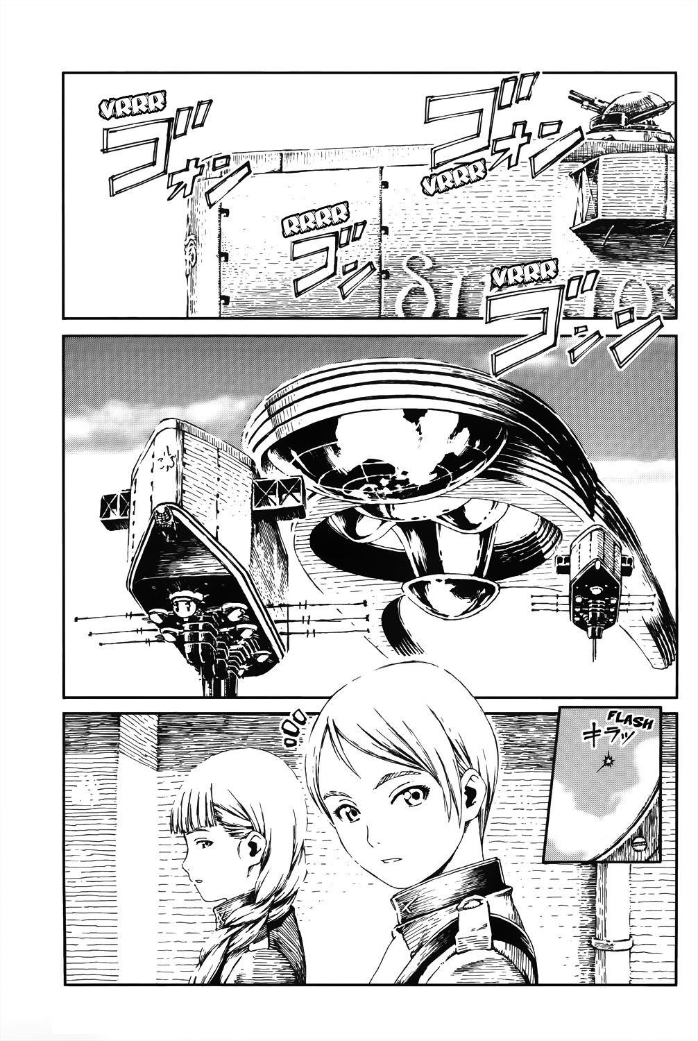 Last Exile - Sunadokei no Tabibito Chapter 1 page 6 - Chapter 1: Fields Of Wheat