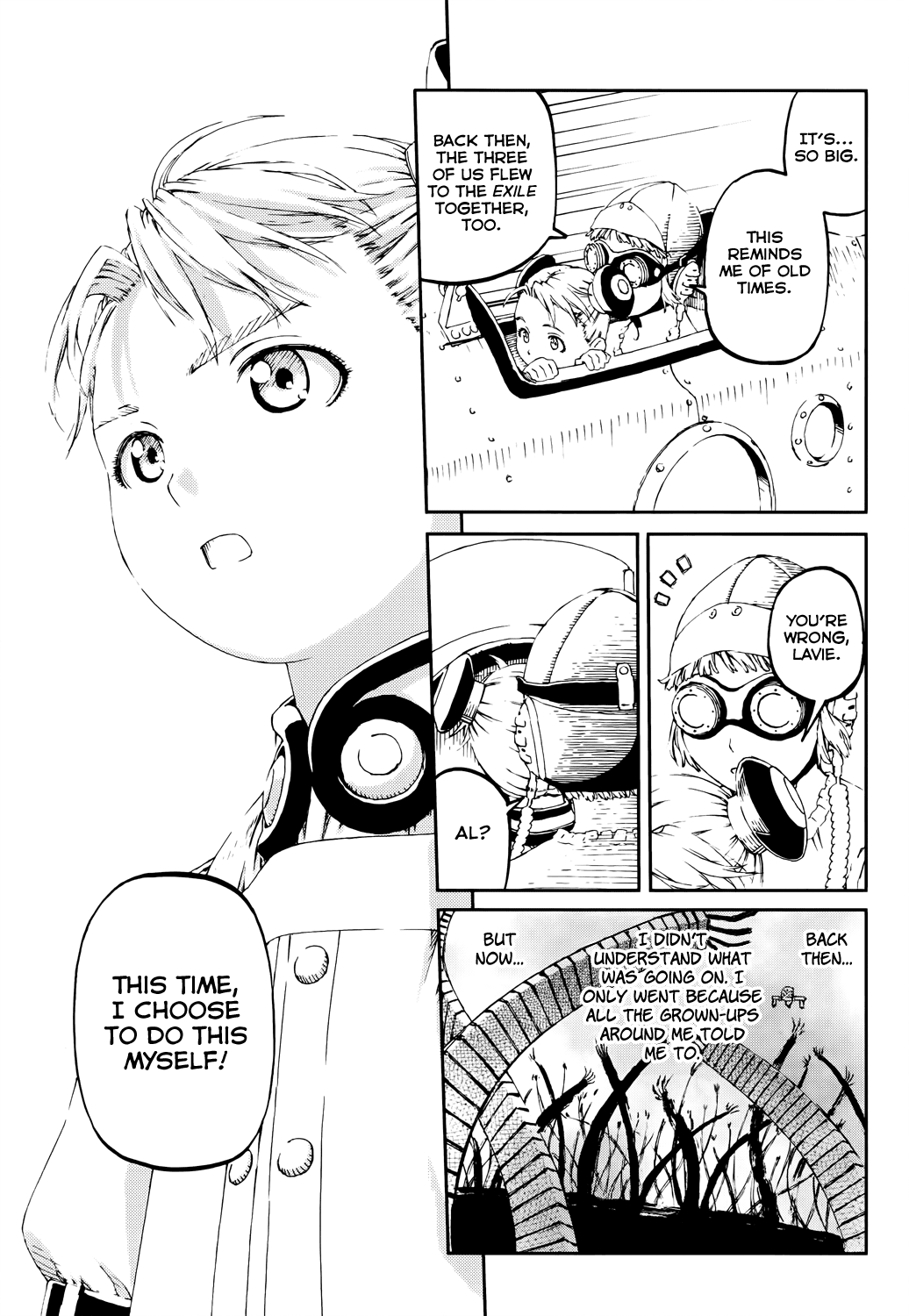 Last Exile - Sunadokei no Tabibito Chapter 10 page 14 - Chapter 10: The Maiden's Decision [END]