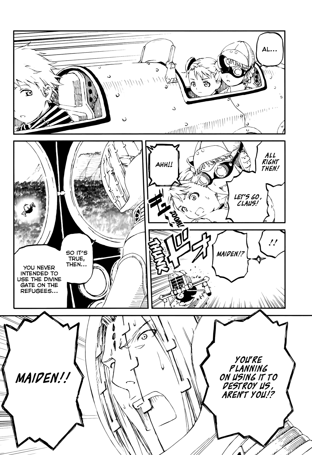 Last Exile - Sunadokei no Tabibito Chapter 10 page 15 - Chapter 10: The Maiden's Decision [END]