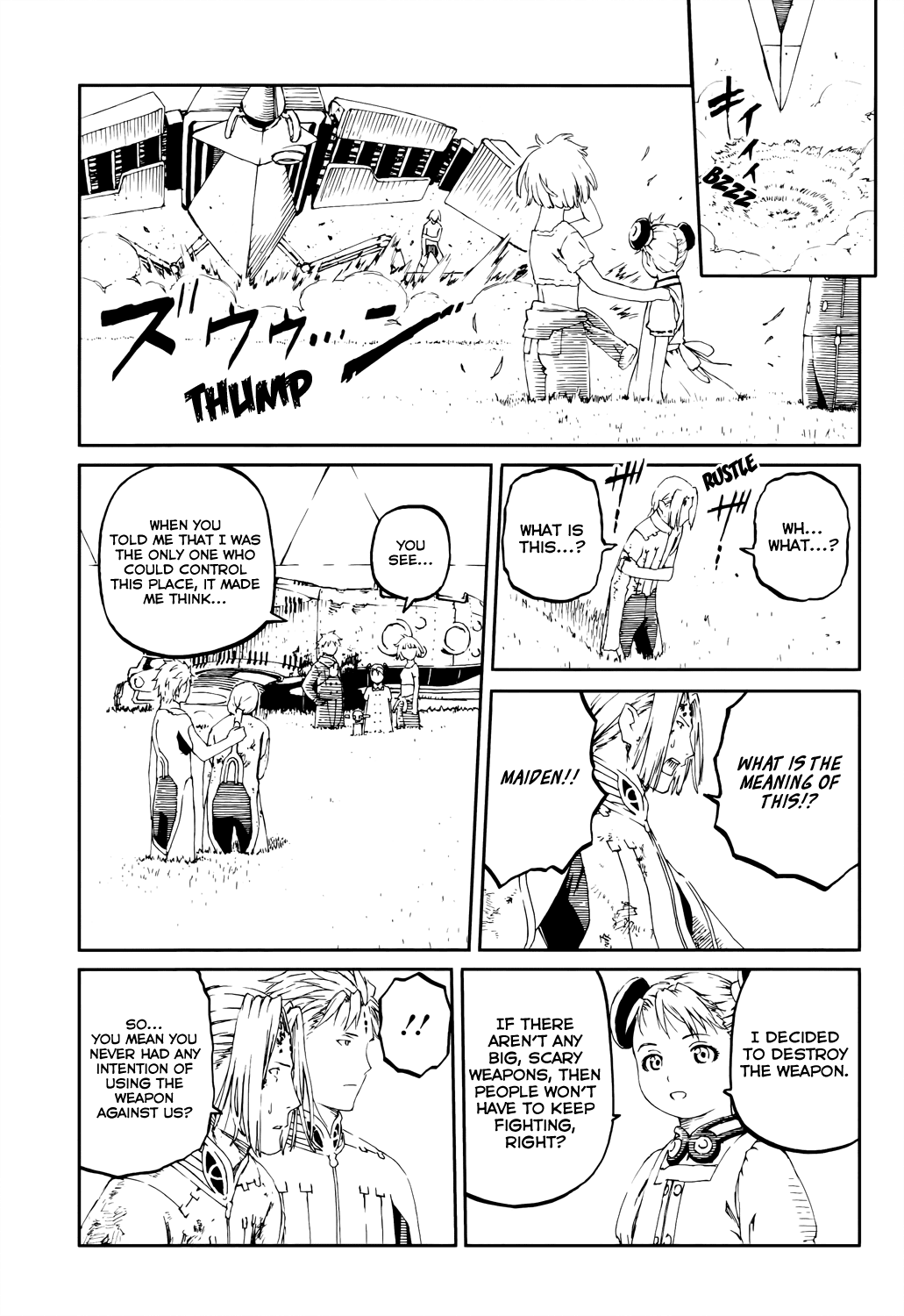 Last Exile - Sunadokei no Tabibito Chapter 10 page 28 - Chapter 10: The Maiden's Decision [END]