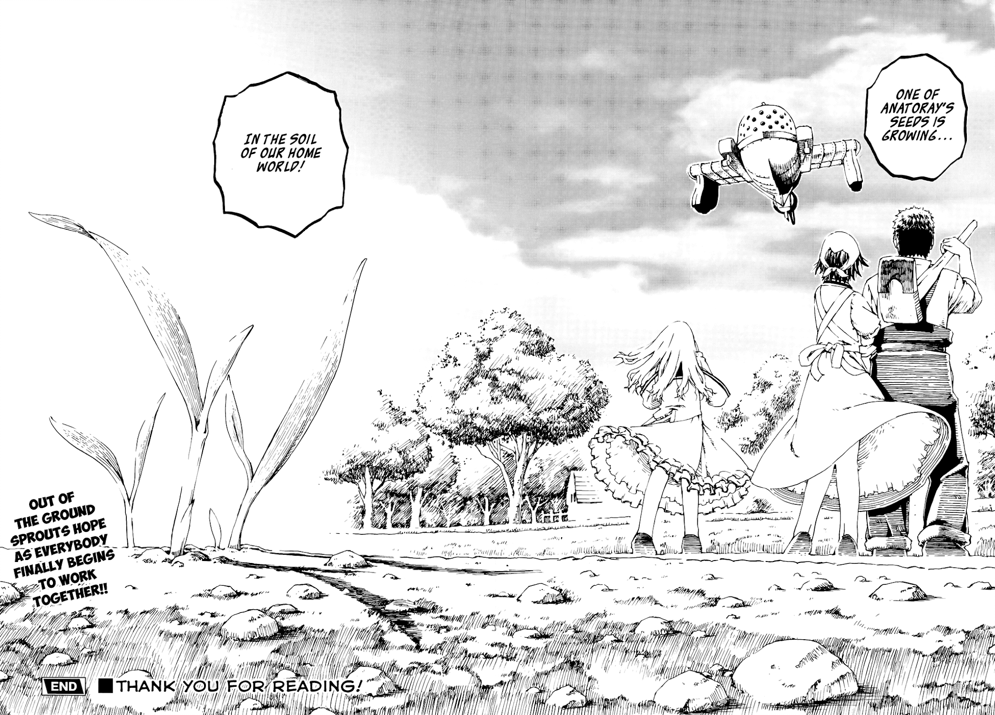 Last Exile - Sunadokei no Tabibito Chapter 10 page 35 - Chapter 10: The Maiden's Decision [END]