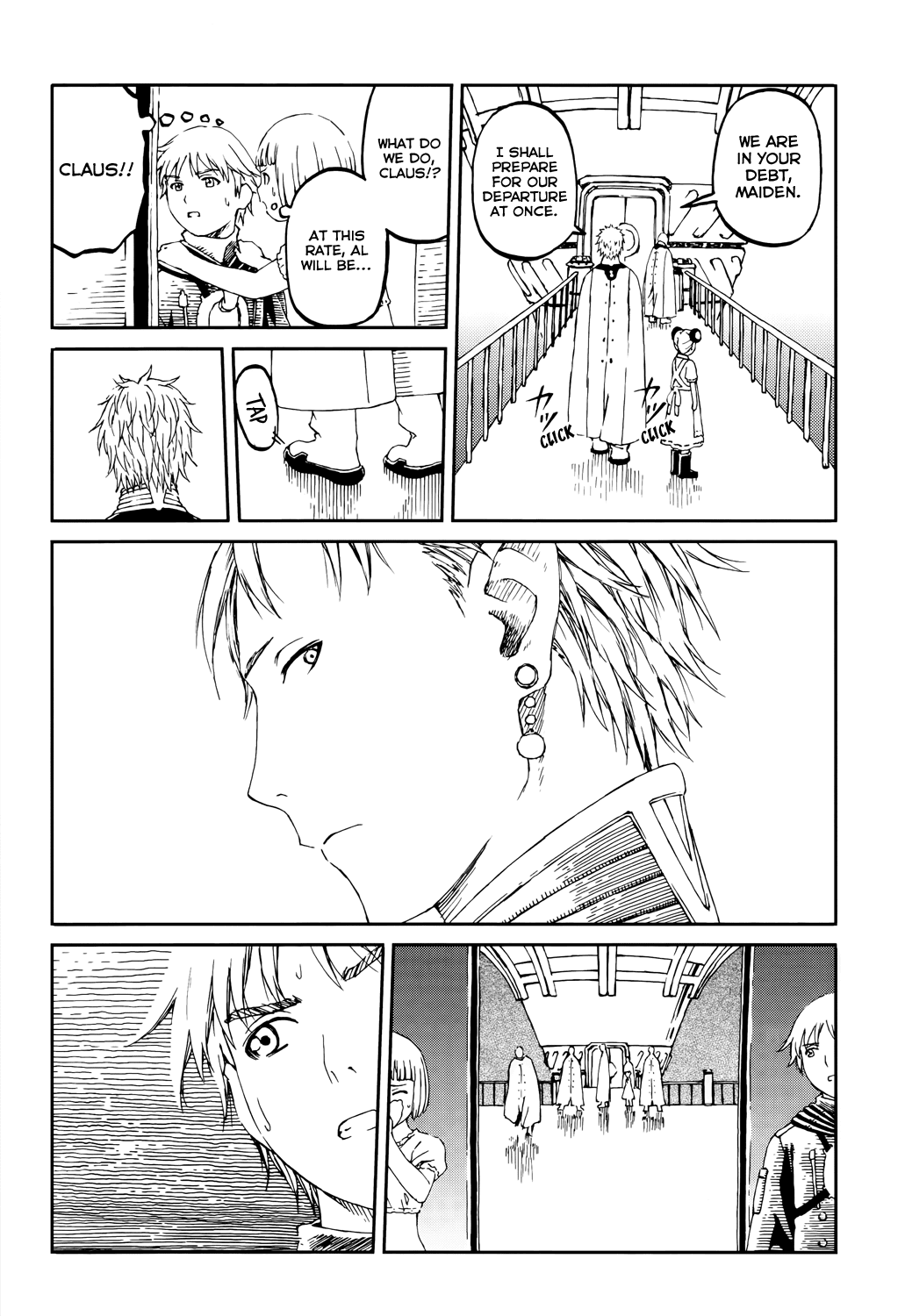 Last Exile - Sunadokei no Tabibito Chapter 10 page 5 - Chapter 10: The Maiden's Decision [END]