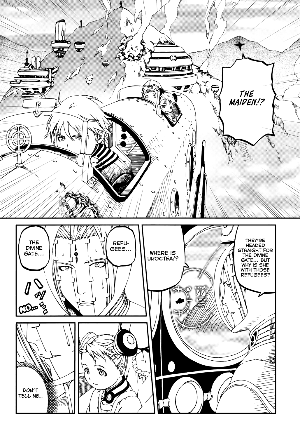 Last Exile - Sunadokei no Tabibito Chapter 10 page 7 - Chapter 10: The Maiden's Decision [END]