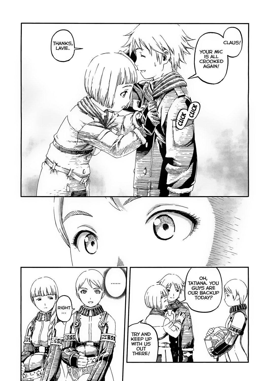 Last Exile - Sunadokei no Tabibito Chapter 2 page 10 - Chapter 2: Vice-Captain Tatiana