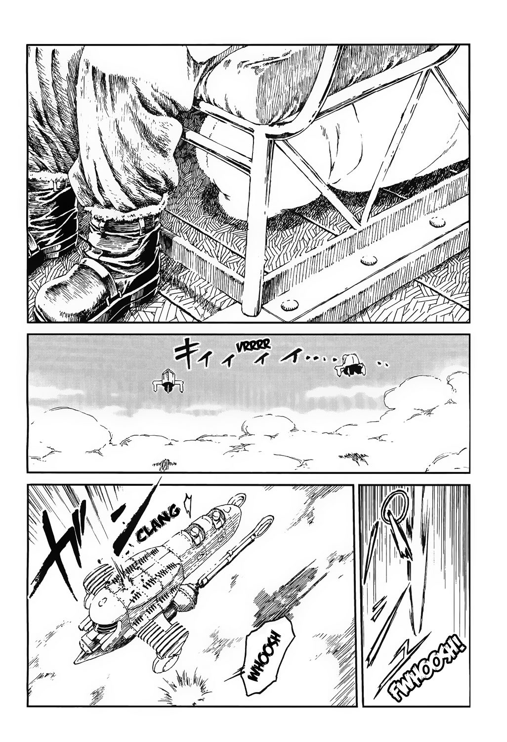 Last Exile - Sunadokei no Tabibito Chapter 2 page 21 - Chapter 2: Vice-Captain Tatiana