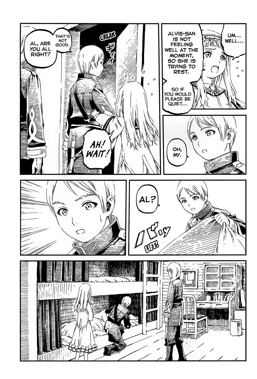 Last Exile - Sunadokei no Tabibito Chapter 2 page 26 - Chapter 2: Vice-Captain Tatiana