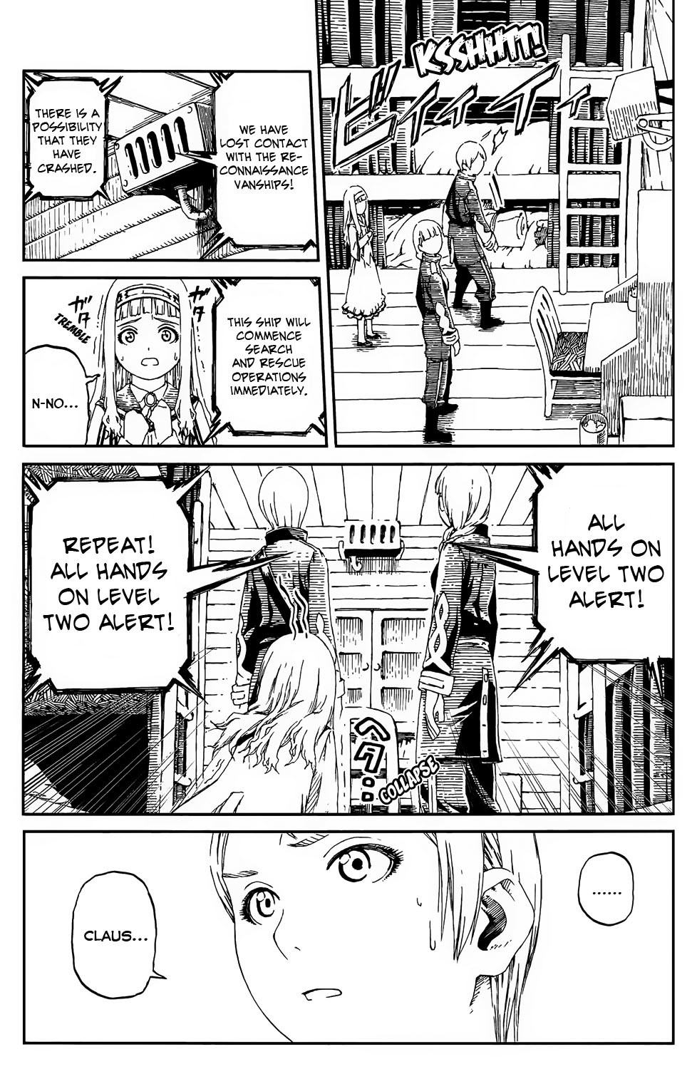 Last Exile - Sunadokei no Tabibito Chapter 2 page 28 - Chapter 2: Vice-Captain Tatiana
