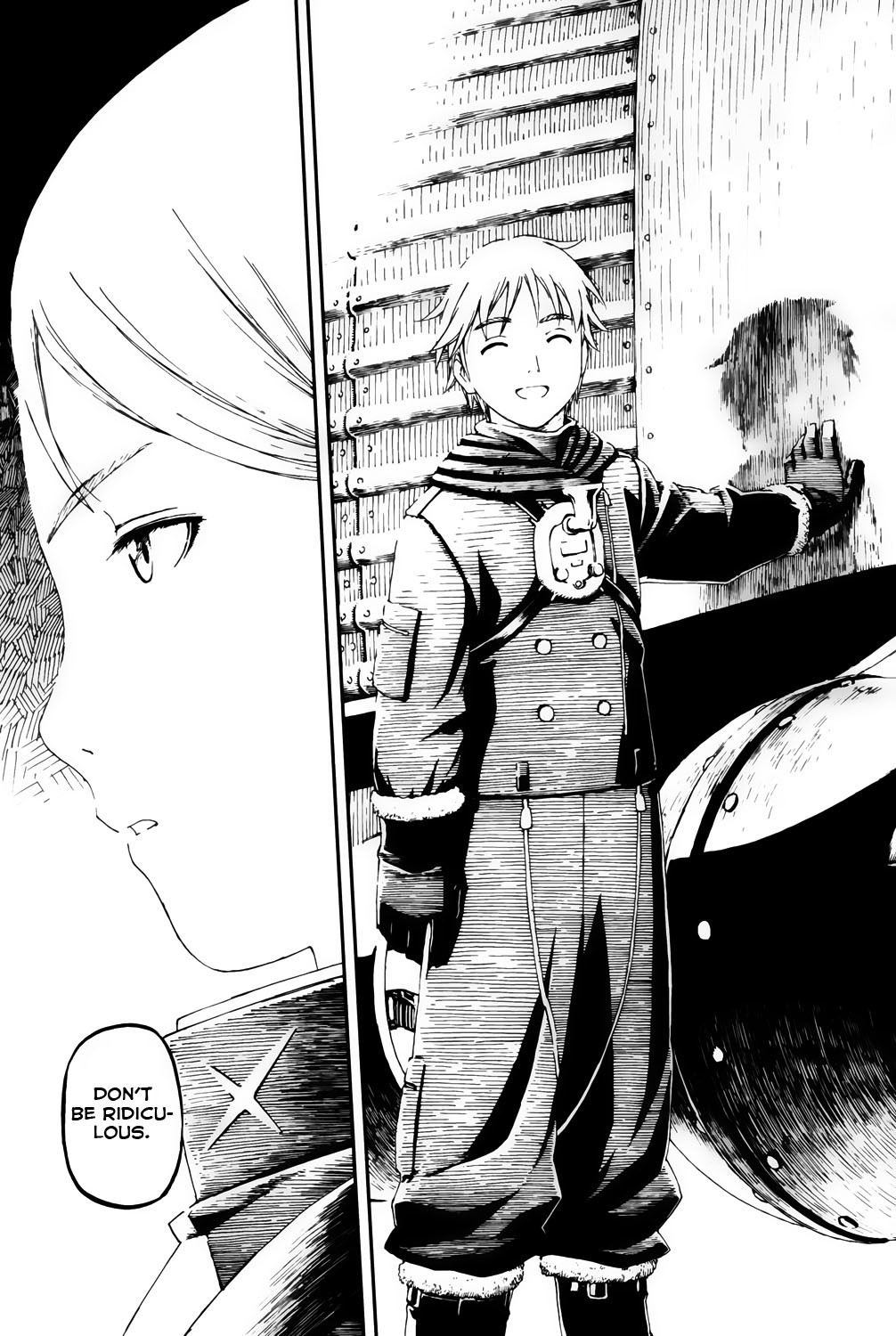 Last Exile - Sunadokei no Tabibito Chapter 3 page 14 - Chapter 3: Maiden Of The Exile