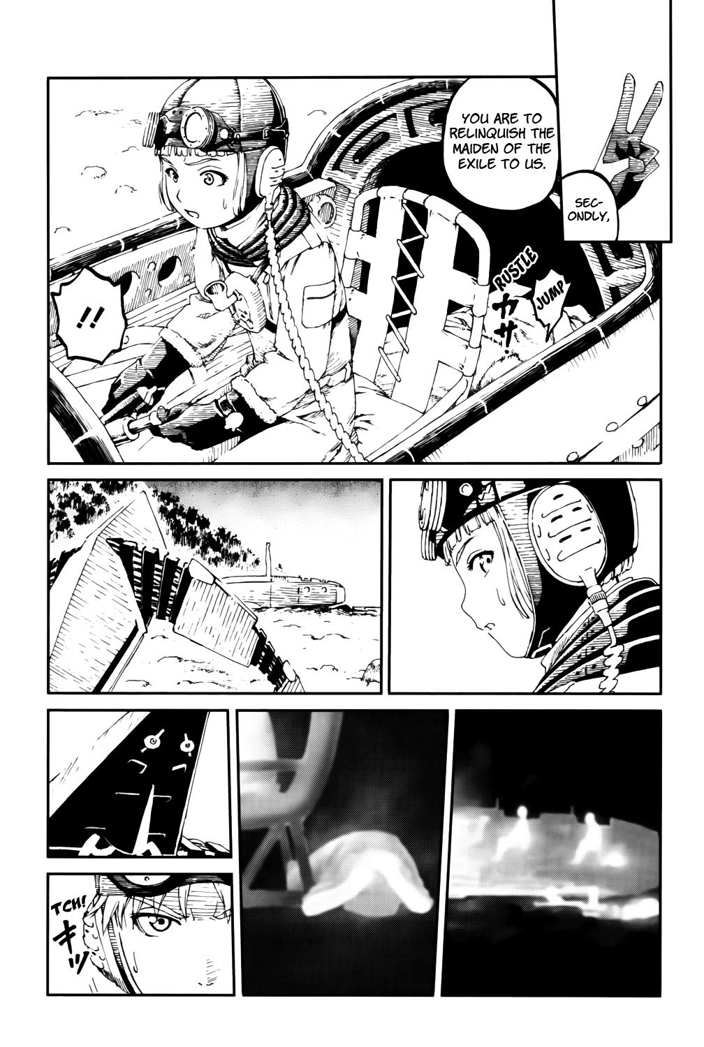 Last Exile - Sunadokei no Tabibito Chapter 3 page 24 - Chapter 3: Maiden Of The Exile