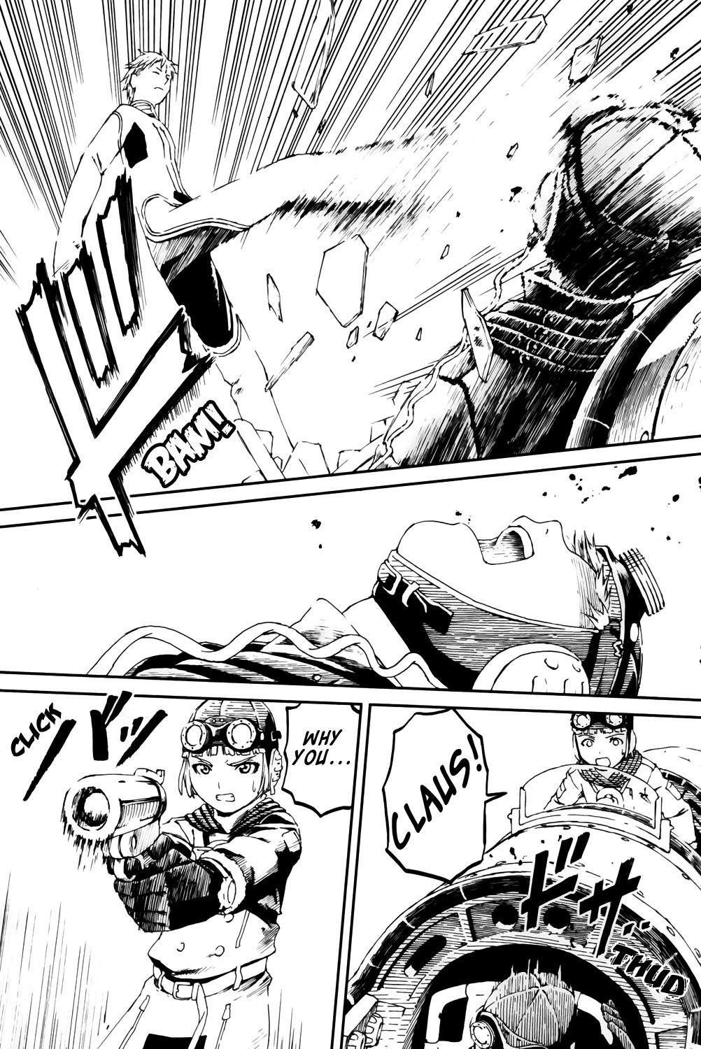 Last Exile - Sunadokei no Tabibito Chapter 3 page 26 - Chapter 3: Maiden Of The Exile