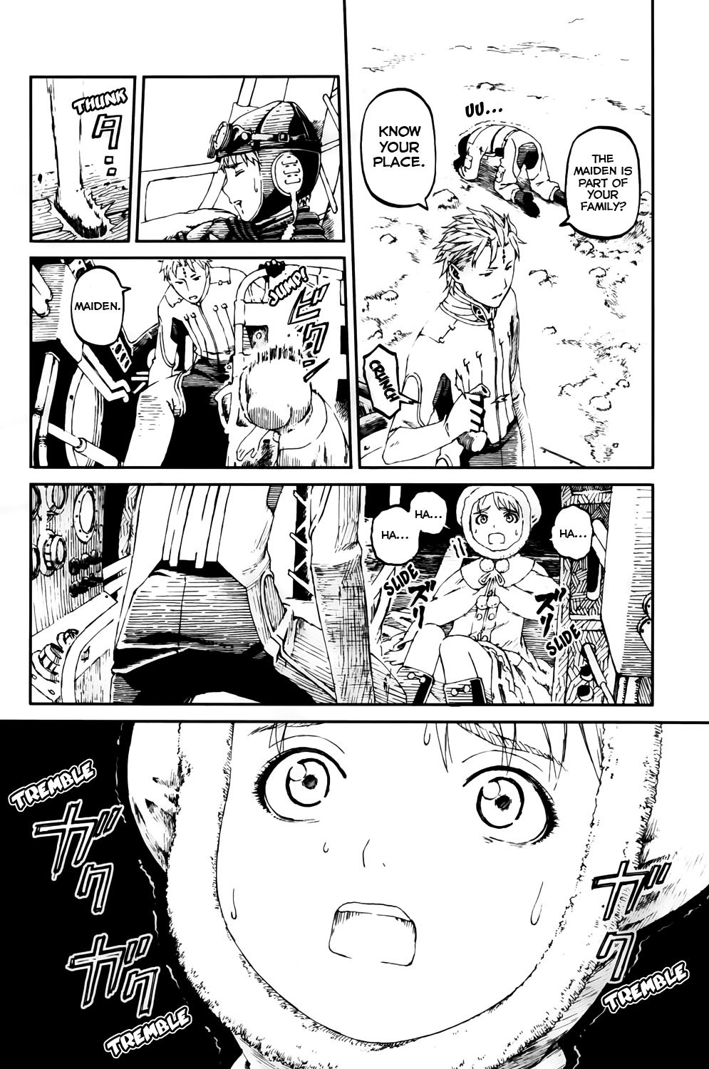 Last Exile - Sunadokei no Tabibito Chapter 3 page 28 - Chapter 3: Maiden Of The Exile