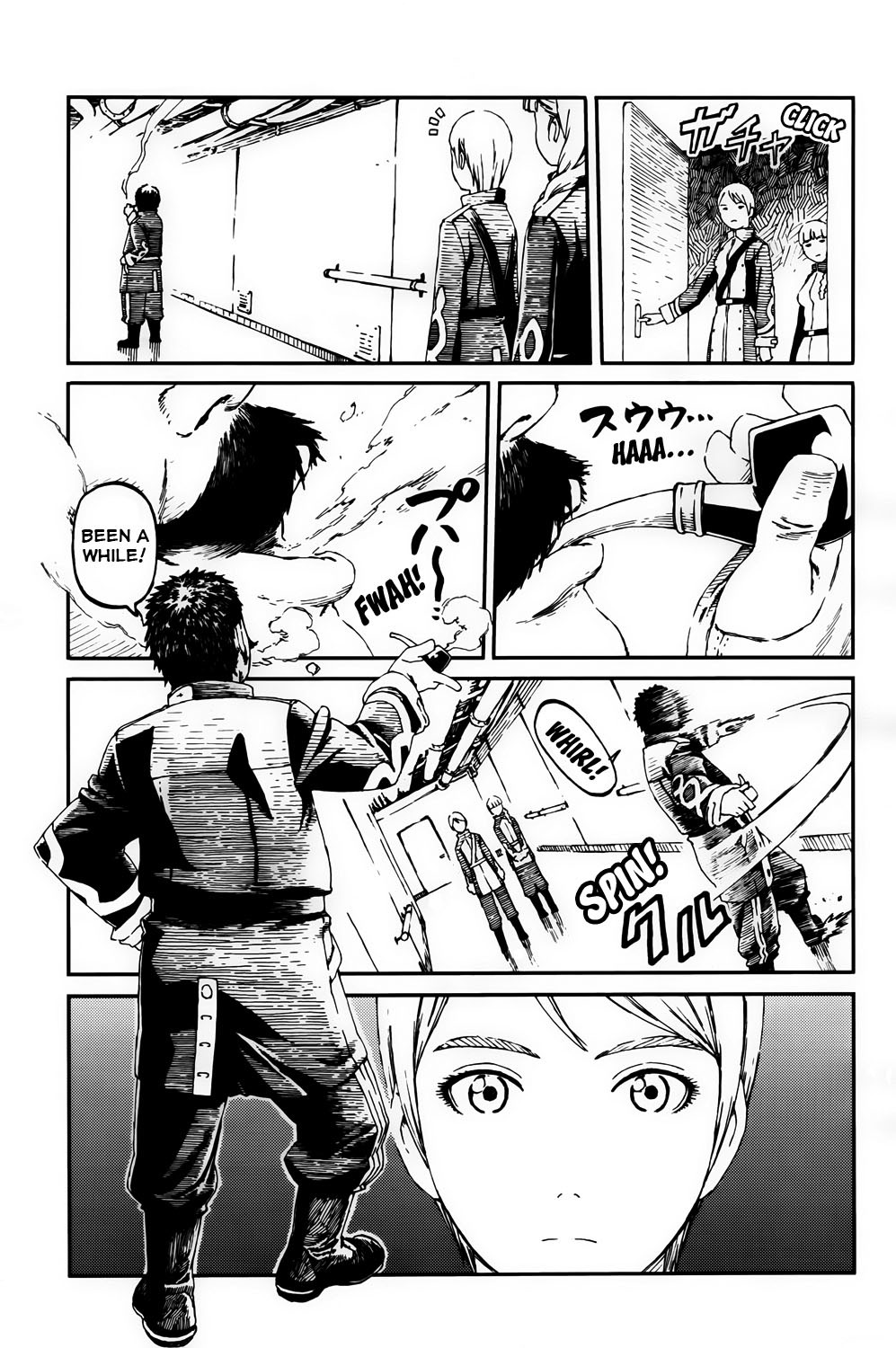 Last Exile - Sunadokei no Tabibito Chapter 3 page 6 - Chapter 3: Maiden Of The Exile